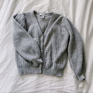 VINTAGE CARDIGAN WITH PEARL BUTTONS